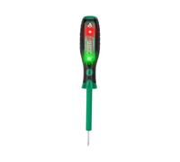 Controlador de prueba de potencial fuerte con pantalla LED brillante, alarmas perceptibles para una rápida evaluación eléctrica electricista, bolígrafo de prueba multifuncional