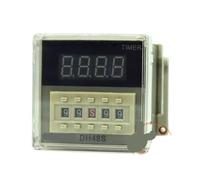 Controlador de relé de tiempo de retardo de encendido electrónico con pantalla Digital, pausa de reinicio, DH48S-1Z 220V 24VDC(24V DC)