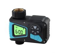 Controlador de riego automático con programación inteligente, riego cronometrado y pantalla LCD transparente para el cuidado de las plantas