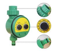 Controlador de riego inteligente, temporizador automático de riego doméstico tipo botón.