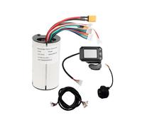 Controlador de Scooter EléCtrico de 36 V + Pantalla LCD + Freno + Cable de ExtensióN Controlador de Motor Pieza de Scooter EléCtrico