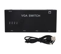 Controlador de señal VGA eficiente, con función de botón pulsador y simplicidad plug and play, buena calidad, buena calidad, buena calidad, buena