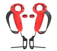 Controlador de silicona de Fiorky cubierta con protector de controladores de correas de nudillos ajustables para accesorios MTA Quest 3/3s VR