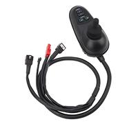 Controlador de Silla de Ruedas Eléctrica DC24V con Conector de Freno, Controlador de Cepillo de Palanca de Mando de Silla de Ruedas de Movilidad para Sillas de Ruedas Eléctricas