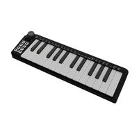 Controlador De Teclado De 25 Teclas Mini Controlador De Teclado Portátil Con Modos De Escala De Acordes Inteligentes Piano Electrónico Portatil