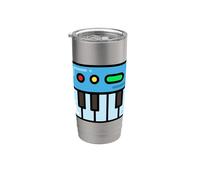 Controlador de teclado MIDI - Sintetizador Retro Vaso térmico de acero inoxidable de doble pared