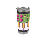 Controlador de teclado MIDI - Sintetizador Retro Vaso térmico de acero inoxidable de doble pared