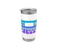 Controlador de teclado MIDI - Sintetizador Retro Vaso térmico de acero inoxidable de doble pared