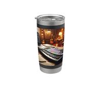 Controlador de teclado MIDI - Sintetizador Retro Vaso térmico de acero inoxidable de doble pared