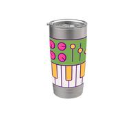 Controlador de teclado MIDI - Sintetizador Retro Vaso térmico de acero inoxidable de doble pared