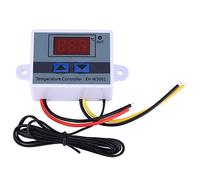 Controlador de Temperatura, DC 12V 120W Módulo de Controlador de Temperatura LED Digital XH-W3001 Mini Interruptor de Termostato con Sonda de Sensor a Prueba de Agua