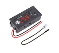 Controlador de Temperatura del Ventilador, Módulo Controlador de Velocidad del Ventilador de 4 Cables, 12 V CC, PWM, con Sonda de Temperatura para PC