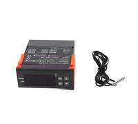 Controlador de temperatura digital 5A y termostato regulador inteligente para refrigerador, calentador de agua, incubadora de invernadero, rango de -50 a 110 Celsius, precisión de