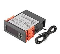 Controlador de temperatura digital ARCELI AC 110V-220V Fahrenheit / Centígrados Termostato / modo de refrigeración con sensor 2 relés