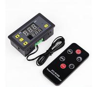 Controlador de temperatura digital con control remoto, regulador de termostato DC12V, para refrigerador interior congelador ZFX-W1608