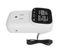 Controlador de Temperatura Digital con Doble para relé para Calefacción | Doble relé independiente, control simultáneo calor/frío, plug and play, ajuste fácil, ahorro energía