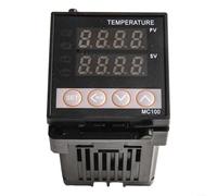 Controlador de temperatura digital PID para calefacción y refrigeración mediante PT100 y entradas de termopar con salida de voltaje y función de sintonización automática