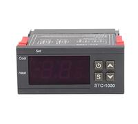 Controlador de temperatura digital STC 1000 |- Rango de 50 a 99°C para acuario/incubadora/elaboración de cerveza casera |Interruptor de termostato de 110 V - 220 V con pantalla
