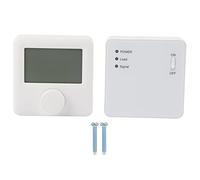 Controlador de temperatura inalámbrico digital Gran pantalla LCD Termostato programable Controlador de temperatura de alta precisión para caldera de pared