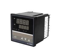 Controlador de temperatura Industrial inteligente Digital PID alarma Dual 220V relé REX-C100-C400-C700-C900 salida de relé VAB/MAB SSR