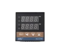 Controlador de temperatura inteligente PID Digital REX-C100 Universal/tipo K REX C100 termostato salida de relé SSR(Type A)