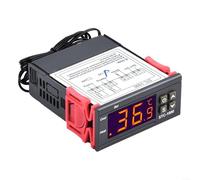 Controlador de Temperatura para stc-1000 Digital LCD 12V/24V(12V) | Pantalla LCD clara, selección de voltaje flexible 12V/24V/220V, para ideal para proyectos DIY eléctricos