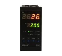 Controlador de temperatura Pid con termorregulador industrial con dos salidas de alarma Temperatura máxima 1372 °C Entrada de termopar Salida SSR(HD401 2 lines alarm)