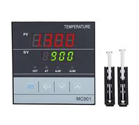 Controlador de temperatura PID Digital Mc901 K tipo Pt100, Sensor de entrada, relé, salida Ssr para monitoreo y control precisos de la temperatura