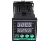 Controlador de temperatura PID digital Salida del termostato 0-400 ℃ REX-C100
