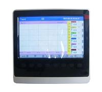 Controlador de temperatura sin papel con pantalla táctil de 7 pulgadas, registrador de temperatura y presión multicanal for monitoreo de procesos industriales
