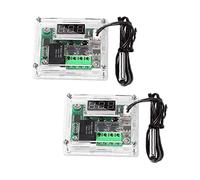 Controlador de Temperatura XH-W1209 Pantalla Digital una Prueba de Agua Interruptor de Control de Temperatura ElectróNico CC 12V con Sonda de Sensor