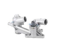 Controlador de termostato de refrigerante for motor de coche, 1 unidad, 03C121111AM, plateado, compatible con VW Polo Bora Sagitar.