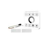 Controlador de Tira de Luces LED con Panel Táctil de 8 Teclas, Controlador Inalámbrico RF, Control de Píxeles de Reflujo para Lámparas de Cinta de
