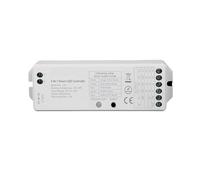 Controlador de tira de luz LED 5 en 1, divisible en 8 zonas, apto for tiras de luz de un solo color/temperatura de color/RGB/RGBW/RGBWW, regulador de intensidad LED.(8 zone remote control)