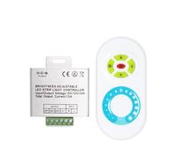 Controlador de tira de luz LED con atenuación de medio toque, controlador de un solo canal, controlador de medio toque de 5 botones