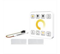 Controlador de tira de luz LED con panel táctil, controlador inalámbrico RF, C