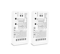Controlador de tira de luz LED mini 5 en 1 ultrafino RCT/RGBW/RGB/WWCW/atenuación, 3.0 5-24 V(6A per Channel,2PCS Mini 5 in 1)