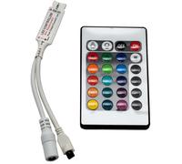 Controlador de Tira LED RGB (144W) con Control Remoto