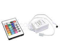 Controlador de Tira LED RGB (72W) con Control Remoto