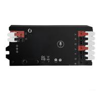 Controlador de tira LED RGB WiFi con micrófono integrado, color segmentado, más de 100 modos de iluminación, funciona con WS2811 WS2812 para ESP32, 5-24 V CC (negro)