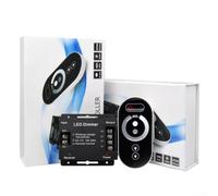 Controlador de tira LED táctil de 6 teclas RGB DC12-24V 30A con control remoto para luces flexibles decoración de habitación (RGBW)