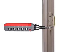 Controlador de trinquete multibits Precisión y potente juego de destornillador sin deslizamiento | Herramientas de agarre multifuncional para reparación de manualidades, equipos electrónicos, muebles