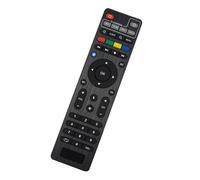 Controlador de TV amigable con la familia, con textura, ergonómico, universal, diseño de cobertura de señales para varios modelos, control remoto de largo alcance