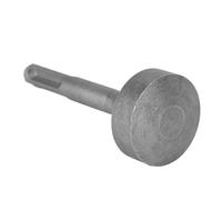 Controlador de Varilla de Tierra SDS Plus, Herramientas de Taladro de Zócalo con Puntas de Varilla de Tierra de Metal para Taladro Percutor SDS Plus(Superficie Curva)