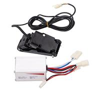 Controlador de Velocidad Cepillado de Aleación de Aluminio de 12V Y 250W, Juego de Pedal de Acelerador para Bicicleta Eléctrica, Triciclos Y Motocicletas