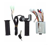 Controlador de velocidad cepillado de motor 24-48 V 250 W-1000 W, mango de acelerador cepillado para scooter eléctrico, kit de conversión eléctrica (48 V 500 W)