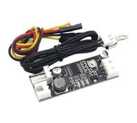 Controlador de velocidad DC12V Gobernador de velocidad del ventilador 2-3 cables para ordenador, interruptores de control de temperatura para PC, enfriadores de CPU y ventilador de alarma