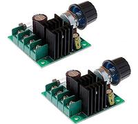 Controlador de Velocidad de Motor Chironal 2PCS 9V-50V 10A PWM DC con regulador de Velocidad Ajustable
