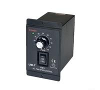 Controlador de velocidad de motor de 20 A CC 12 V-60 V regulador para motores de cepillo, 15 KHz de alta frecuencia con función de marcha atrás, unidad industrial compacta para alimentos de impresión