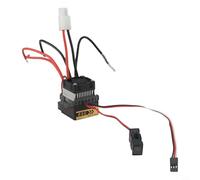 Controlador de velocidad de motor de doble vía ESC cepillado de 320 A con ventilador y disipador de calor para coche RC, soporta motores 550 560 580, rango de entrada de 6 V a 16 V, salida externa de